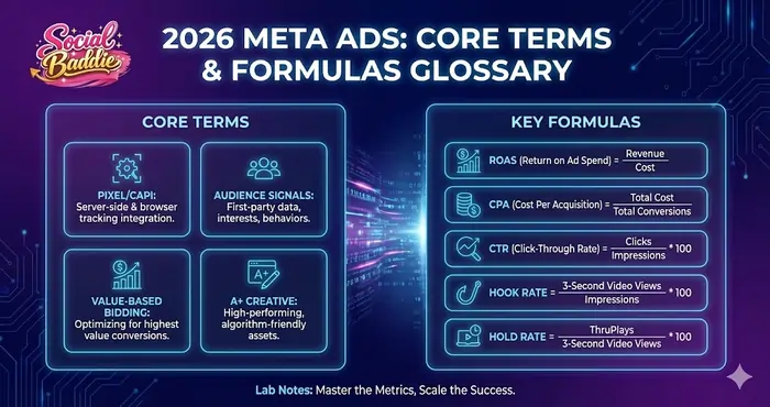 2026 Meta Ads Core Terms and Formula
