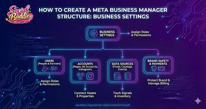 Create a Meta Business Manager structure