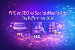 PPC vs SEO vs Social Media Ads