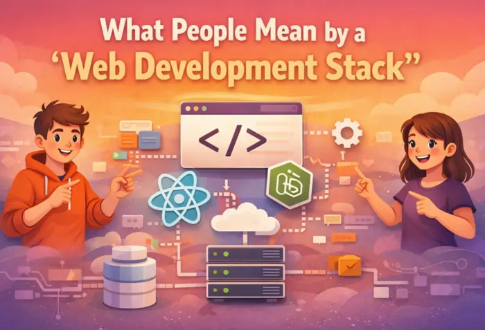 What People Mean by a “Web Development Stack”