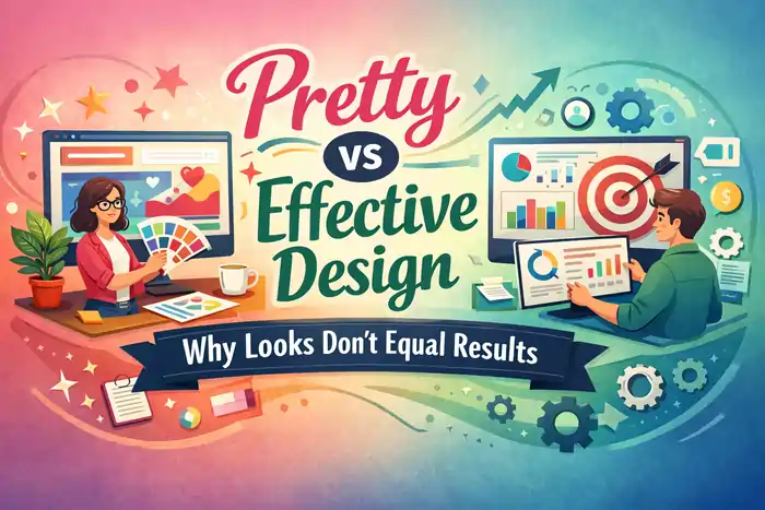 Pretty vs Effective Design