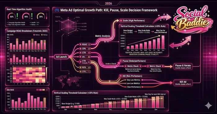 When to Kill Pause or Scale a Meta Ad: The 2026 Ultimate Performance Framework
