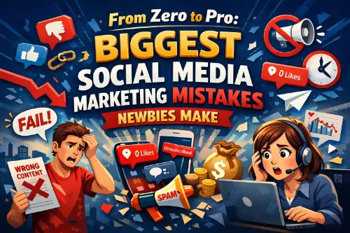 social media marketing mistakes