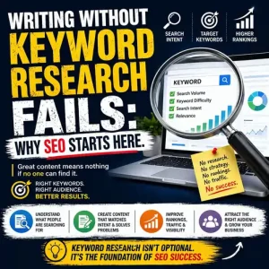 Writing Without Keyword Research Fails