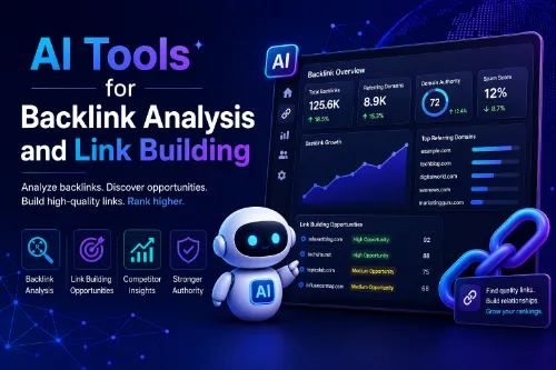 ai tools for backlink analysis and link building