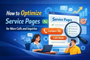optimize service pages