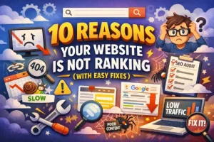reasons your website is not ranking