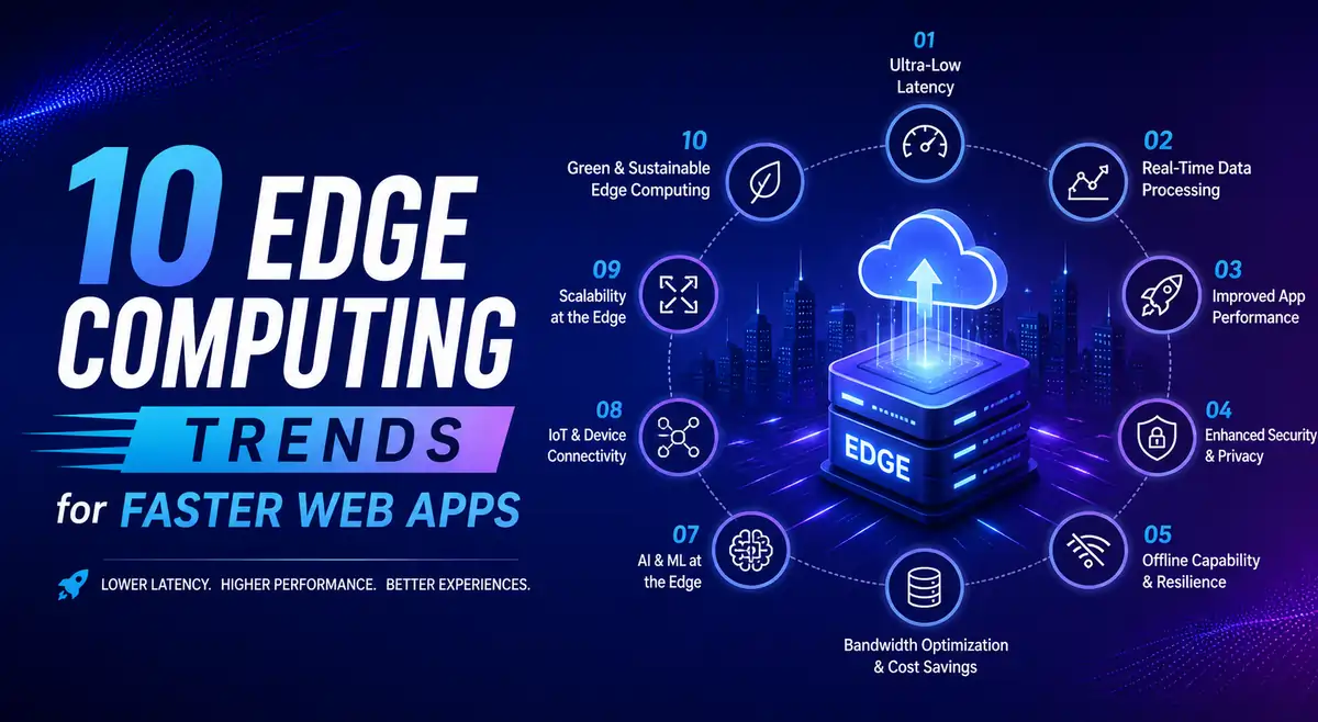Edge Computing Trends for Faster Web Apps