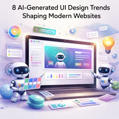 AI-generated UI design trends