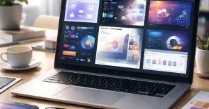 AI-generated UI design trends, AI UI design trends, AI-generated UI design trends for modern websites