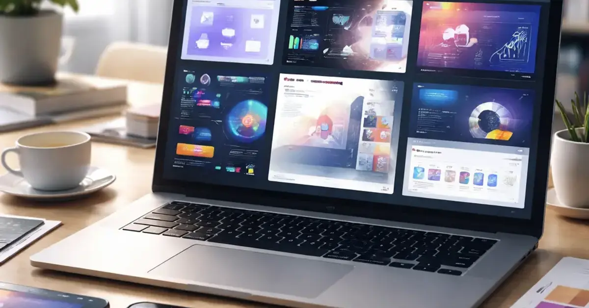 AI-generated UI design trends, AI UI design trends, AI-generated UI design trends for modern websites