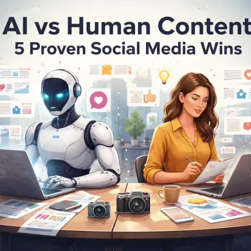 AI vs Human Content: 5 Proven Social Media Wins 1 AI vs human content
