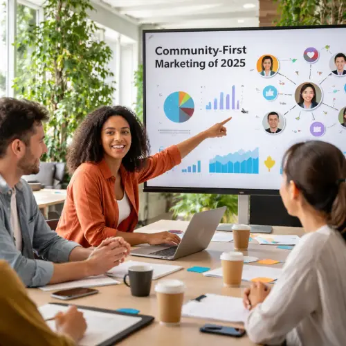 Community-First Marketing Trends, community-first marketing, social media trends 2025, community-driven growth