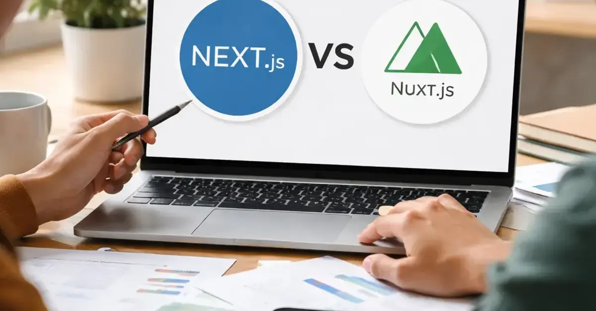 Next.js vs Nuxt.js, key differences between Next.js and Nuxt.js