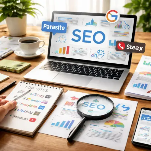parasite SEO strategies, parasite SEO, fast SERP growth