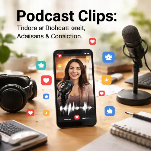podcast clips, social media growth podcast clips, how to repurpose podcast clips