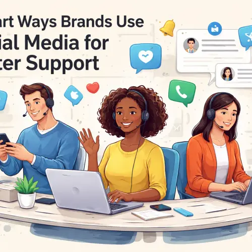 7 Smart Ways Brands Use Social Media for Faster Support 1 social media for faster customer support