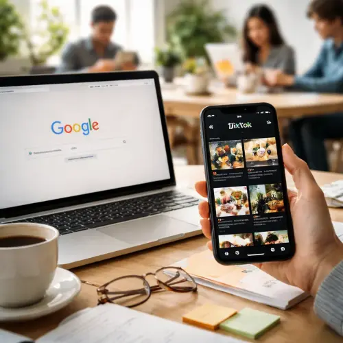 Why TikTok Is Replacing Google Search in 2026, TikTok search, Google alternatives 2026, TikTok vs Google search